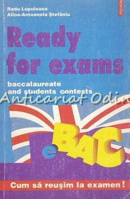Ready For Exams. Baccalaureate And Students Contests - Radu Lupuleasa foto