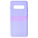 Husa Silicon Samsung Galaxy S10 Plus Mov Lavender - Calitate Superioara