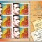 ROMANIA 2023 CIPRIAN PORUMBESCU -Minicoala 6 timbre-manseta ilustr.tip 2 LP.2431