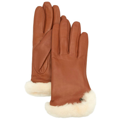 Manusi UGG Leather Sheepskin Vent Glove 21626-CHE maro foto