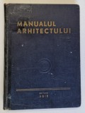 Manualul Arhitectului E. Neufert 1948, editura AGIR, carte arhitectura