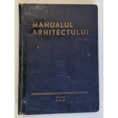 MANUALUL ARHITECTULUI - E. NEUFERT - 1948 , PREZINTA URME DE UZURA