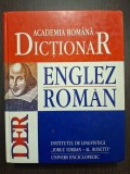 DICTIONAR ENGLEZ-ROMAN - ACADEMIA ROMANA - 120.000 CUVINTE