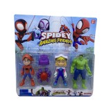 Set figurine Spidey Amazing Friends - Hulk