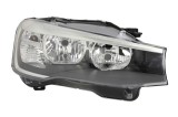 Far Bmw X3 (F25), 03.2014-08.2017, X4 (F26), 08.2014-05.2018; partea Dreapta, cu lumina de zi; tip bec H7+H7+PY21W+W21W+W5W; electric; cu motor, TYC