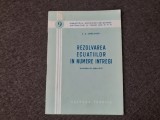 A. O. Ghelfond - Rezolvarea ecuatiilor in numere intregi
