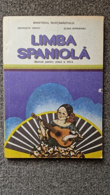 LIMBA SPANIOLA MANUAL CLASA A VIII-A - Vantiu foto