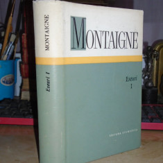 MONTAIGNE - ESEURI I , 1966 , EDITIE CARTONATA , 1.000 EX.