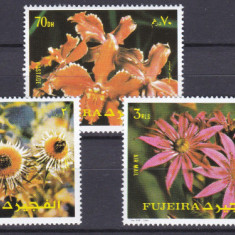 DB1 Flora Flori Fujeira Nuferi etc. 5 v. MNH