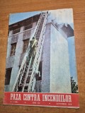 revista paza contra incendiilor septembrie 1963