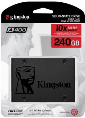 Solid State Drive (SSD) Kingston A400, 240GB, 2.5&amp;quot;, SATA III foto