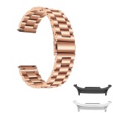 Curea metalica compatibila Samsung Galaxy Watch8 Classic 46mm, Pink Gold