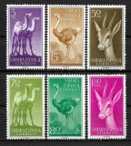 Sahara Spaniola 1957 - Fauna, animale, serie neuzata