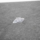 Comutator BMW Seria 7 G11 G12 2017 OEM 9299462 Buton Start Stop Argintiu Aluminiu