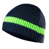 Caciula de iarna PREMIUM, cu elemente reflectorizante, 50% lana, 50% acrilic 81-624