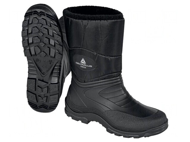 Ghete Negru Izolate PVC Mărimea 45
