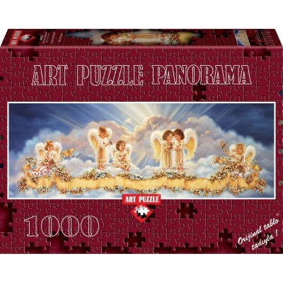 Puzzle 1000 piese Panoramic Bless Our Home - DONA GELSINGER foto