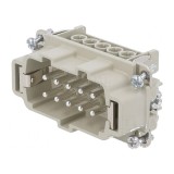Conector HDC inserturi contact tată EPIC H-BE PIN 10 16A