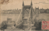 *Ungaria, poduri (4), Budapesta, c.p.i., circulata, 1915, Printata