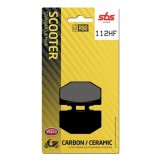 SBS - plăcuțe de fr&acirc;nă 112HF pentru scuter (ceramic)