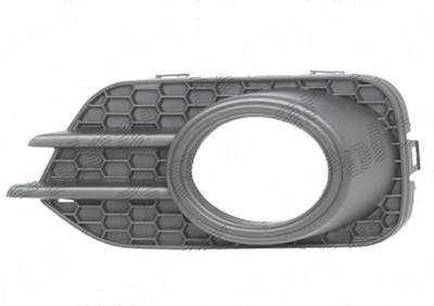 Grila bara Volkswagen Tiguan (5n2), 04.2011-05.2016, fata, Stanga, Track&amp;amp;amp;Field, cu gaura proiector foto