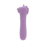 Unihorn USB Bullet vibrator cu stimularea clitorisului Karma Lilac 11.5 cm