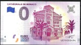!!! 0 EURO SOUVENIR - MONACO , CATEDRALA - 2020.3 - UNC // NU TRIMIT PRIN CURIER