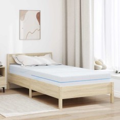 vidaXL Saltea Alb 100 x 200 cm Spumă 4106291