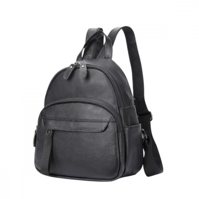 Rucsac dama, BUSY LDY&amp;amp;GTM&amp;reg; Grace, piele naturala, negru foto