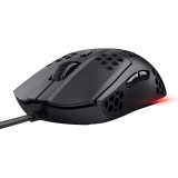 Mouse trust gxt 928 helox cu fir optic rezolutie meaxima 6400 dpi negru