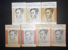ILYA EHRENBURG - OAMENI, ANI, VIATA 7 volume, seria completa (1967-1972) foto