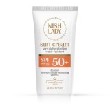 Cumpara ieftin Crema solara - SPF 50+ NISH LADY - 50 ml