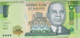 Bancnota Malawi 1.000 Kwacha 2024 - P67 UNC ( vezi descriere )