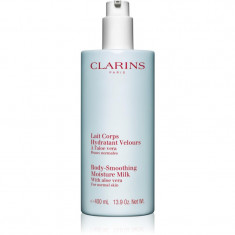 Clarins Body-Smoothing Moisture Milk with Aloe Vera loțiune de corp hidratantă cu aloe vera 400 ml