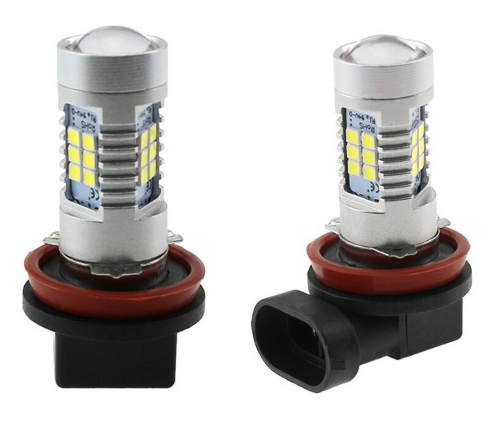 Set2 Buc Led HB4 Cu Lupa 21 Smd LED 215