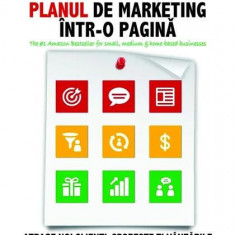 Planul de marketing într-o pagină - Paperback - Allan Dib - Businesstech