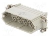 Conector HDC tată HD PIN 25 TE Connectivity 5 fără contacte