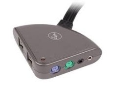 Prelungitor Mouse Tastatura Audio si Hub USB A4Tech Hub Master foto