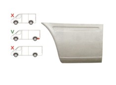 Segment reparatie aripa spate Mercedes Sprinter 1995-2007, VW LT 1995-2006 L=1950 Partea Stanga, Spate, baza roti :3550 mm, in spatele rotii