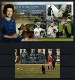 Cumpara ieftin LIBERIA 2015 - Regina Elizabeta II si cainii ei de companie/ set complet - bloc + colita MNH