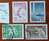 FINLANDA-1952''-''olimpiada-52'' set 4v -stampilat'' -Vezi-Scan
