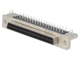 Conector SCSI 68 pini ecranat TE Connectivity 5787170-7 cu fixare clichet și șuruburi
