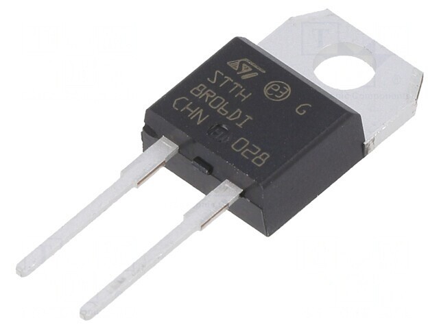 Diodă Redresoare THT 600V 8A TO220ACIns