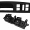 Maner Usa Interior Sofer Stanga Negru + Bloc Comenzi Geamuri Compatibil Volkswagen Golf 4 1997-2004 3B1867171E + 1J4 959 857 D