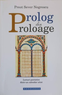 PROLOG DIN PROLOAGE-SEVER NEGRESCU-206844 foto