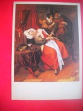 HOPCT 23498 BOLNAVA SI VRACIUL- JAN STEN 1625-1679 --MUZEE RUSIA - CP PICTURA --NECIRCULATA