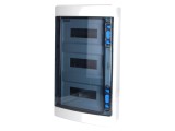 Carcasă pentru aparatură modulară IP65 ABS albă 36 module