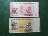 ZIMBABWE 10 SI 20 ZIG 2026 UNC