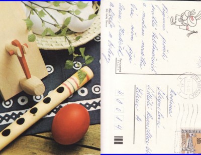 Felicitare Pasti-Cehia foto