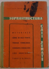 SUPRASTRUCTURA CAII FERATE de TITUS BURTAN , DUMITRU CONSTANTINESCU si NICOLAE DISLI , 1965 foto